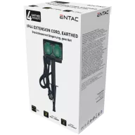 Entac O1S Leszúrható Kerti Elosztó 4 Foglalat 5m IP44