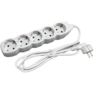 Entac S1 Elosztó 5 Foglalat 1,5m 3G1.5