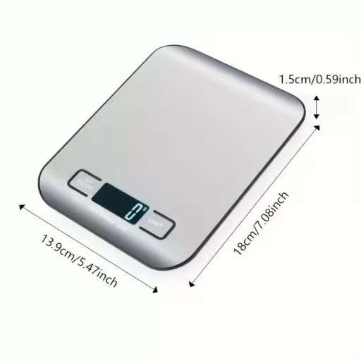 Digitális konyhai mérleg 5 kg