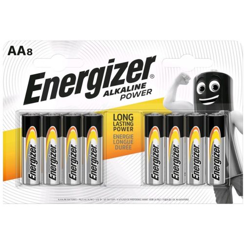 Energizer Alkaline Power LR6/8 1,5V tartós AA ceruza elem