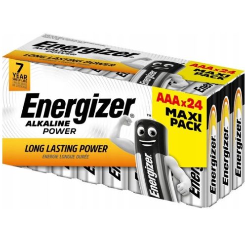 Energizer Alkaline Power LR03/24 1,5V tartós AAA mikro elem