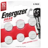 Energizer CR2032/6 3V Lithium gombelem