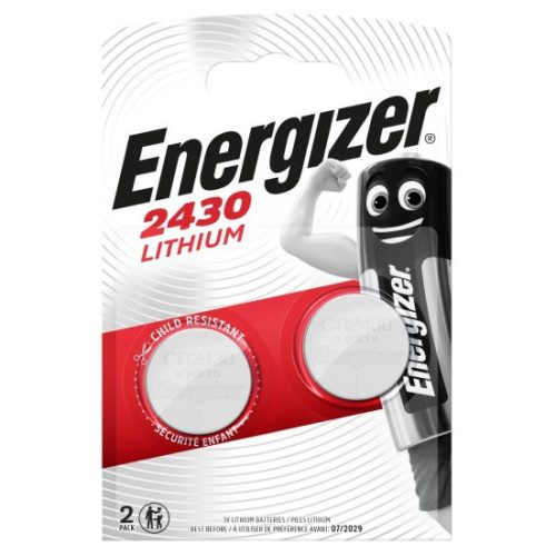Energizer CR2430/2BP 3V Lithium gombelem