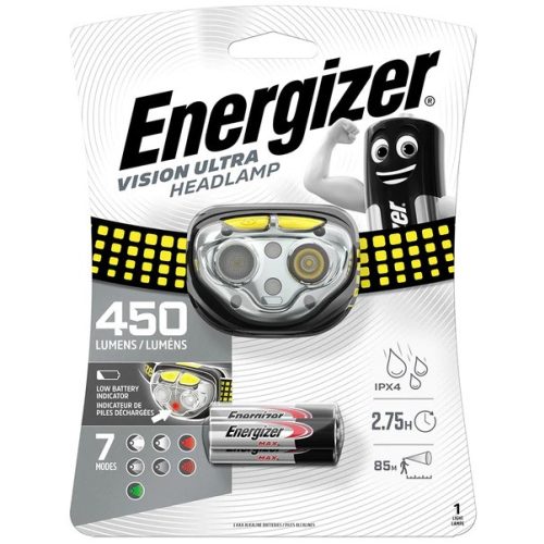 Energizer VISION ULTRA 450 Lumen Led fejlámpa