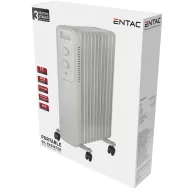 Entac Olajradiátor 11 taggal 2500W Fehér