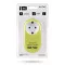 Entac EPAG-1EE-2USB-L 1 Földelt Aljzat 2 USB Lime Hálózati Adapter