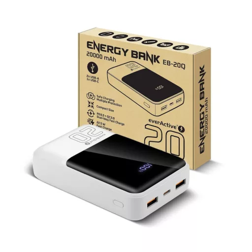 EverActive EB-20Q 20000mAh Powerbank