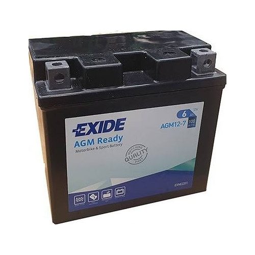 Exide AGM 12-7 (YTX5L-BS) 12V 6Ah 100A jobb+ gondozásmentes AGM (zselés) motor akkumulátor