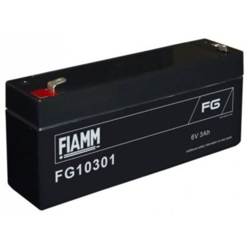 FIAMM FG10301 6V 3Ah zselés akkumulátor