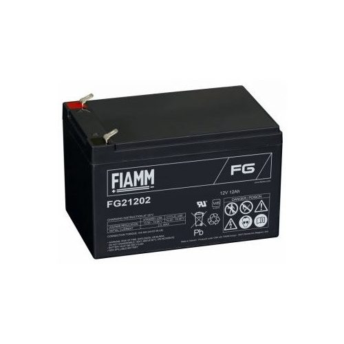 FIAMM FG21202 12V 12Ah zselés akkumulátor