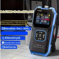 Feszültség és Belső ellenállás mérő, teszter