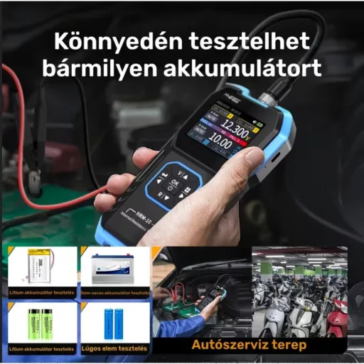 Feszültség és Belső ellenállás mérő, teszter