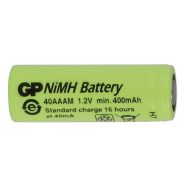   GP 400mAh 2/3AAA 40AAAM 1,2V NiMH mikro akkumulátor AAA tölthető elem