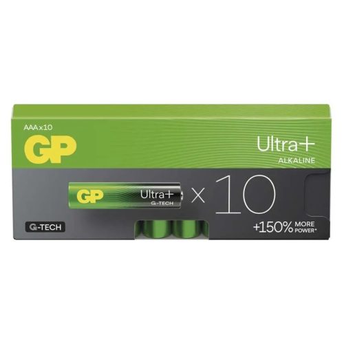 GP Ultra Plus LR03/10 B0314G 1,5V tartós AAA mikro elem