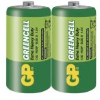   GP GREENCELL R20/2S B1240 fóliás 1,5V féltartós D góliát elem