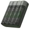 GP B50457 Speed M452 töltő +4db 2600mAh ReCyko HR6 tölthető AA ceruza elem
