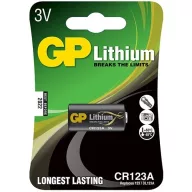 GP CR123AE B1501 2GSBC1 3V Lithium fotóelem
