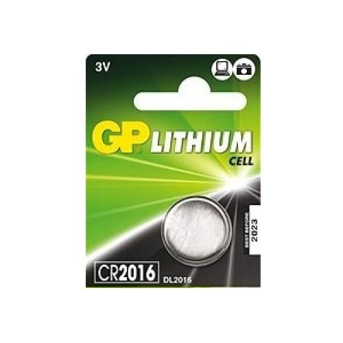 GP CR2016 3V Lithium gombelem bl/5