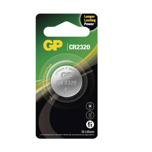 GP CR2320 3V Lithium gombelem