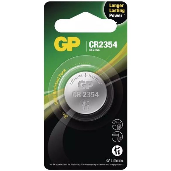 GP CR2354 3V Lithium gombelem