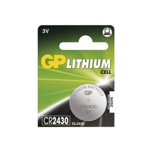 GP CR2430 3V Lithium gombelem bl/5