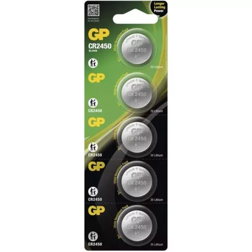 GP CR2450 B1585 3V Lithium gombelem