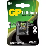 GP CRP2 2CRP2 2CR-P2 2CRP2 223 6V Lithium fotó elem