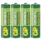 GP GREENCELL R03/4S B1220 1,5V féltartós AAA mikro elem