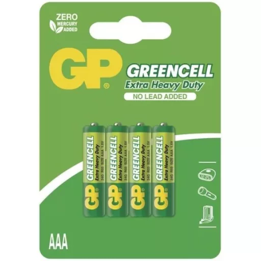 GP GREENCELL R03/4 24GBC4 B1211 1,5V féltartós AAA mikro elem
