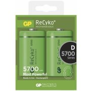 GP ReCyko HR20/2BP 1,2V 5700mAh NiMh D góliát tölthető elem B2145