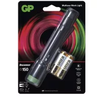 GP C33 + 2× AA GP Ultra elem P8504 LED zseblámpa
