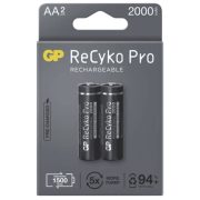 GP ReCyko Pro AA 2000mAh B2220 2db ceruza tölthető elem