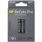 GP ReCyko Pro AAA 800mAh B2218 2db mikro tölthető elem