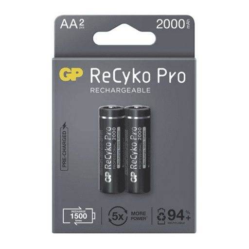 GP ReCyko Pro 2000mAh HR6/2BP B2220 NiMh ceruza akkumulátor AA tölthető elem