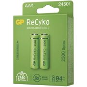 GP ReCyko AA 2450mAh B2125 2db ceruza tölthető elem
