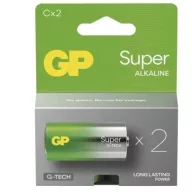   GP SUPER Alkaline LR14/2C G-TECH B01312 1,5V tartós C baby elem