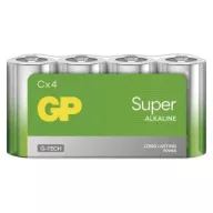   GP SUPER Alkaline LR14/4S G-TECH B01304 1,5V tartós C baby elem