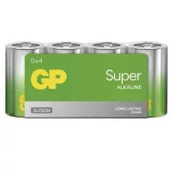   GP SUPER Alkaline LR20/4S G-TECH B01404 1,5V tartós D góliát elem