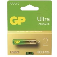   GP ULTRA Alkaline LR03/2C G-TECH B02112 1,5V tartós AAA mikro elem