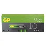   GP ULTRA Plus Alkaline LR03/10 G-TECH B0314G 1,5V tartós AAA mikro elem