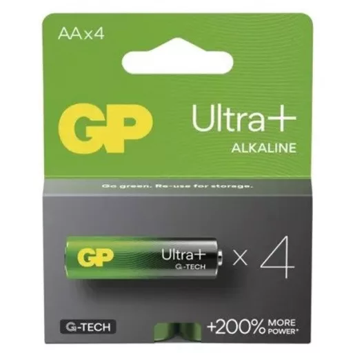 GP ULTRA Plus Alkaline LR6/4C G-TECH B03214 1,5V tartós AA ceruza elem