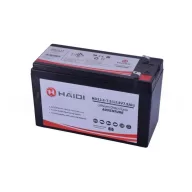   Haidi 12,8V 7,5Ah HD12.8-7.5 Lítium vasfoszfát LIFEPO4 akkumulátor