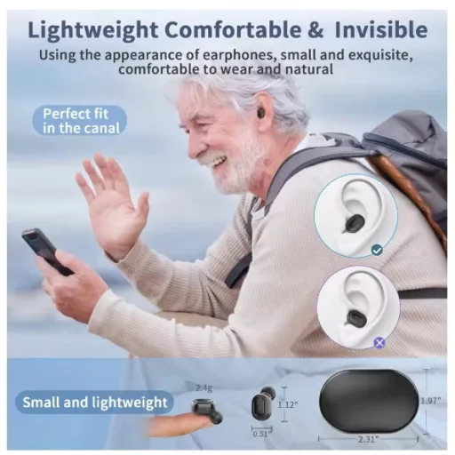 Időseknek tölthető hallókészülék