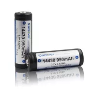 KeepPower 3,7V 950mAh 2A 14430 Li-ion akkumulátor