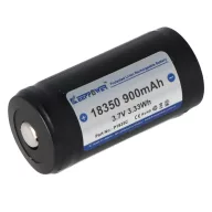   KeepPower 18350 3,7V 900 mAh Li-ion akkumulátor védelemmel 4,3A