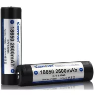 18650 2600mAh 5,2A KÚPOS KeepPower 3,7V Li-ion akkumulátor