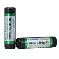   18650 3500mAh 10A védett Keeppower  3,6V Li-ion akkumulátor