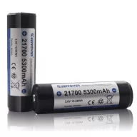 Keeppower védett Li-ion akkumulátor 3,6V 5300mAh 10,6A  