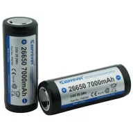   Keeppower 26650 3,6V 7000mAh védelemmel ellátott Li-ion akkumulátor