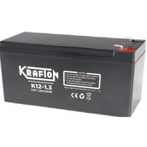 Krafton K12-1.3 12V 1,3 Ah gondozásmentes akkumulátor